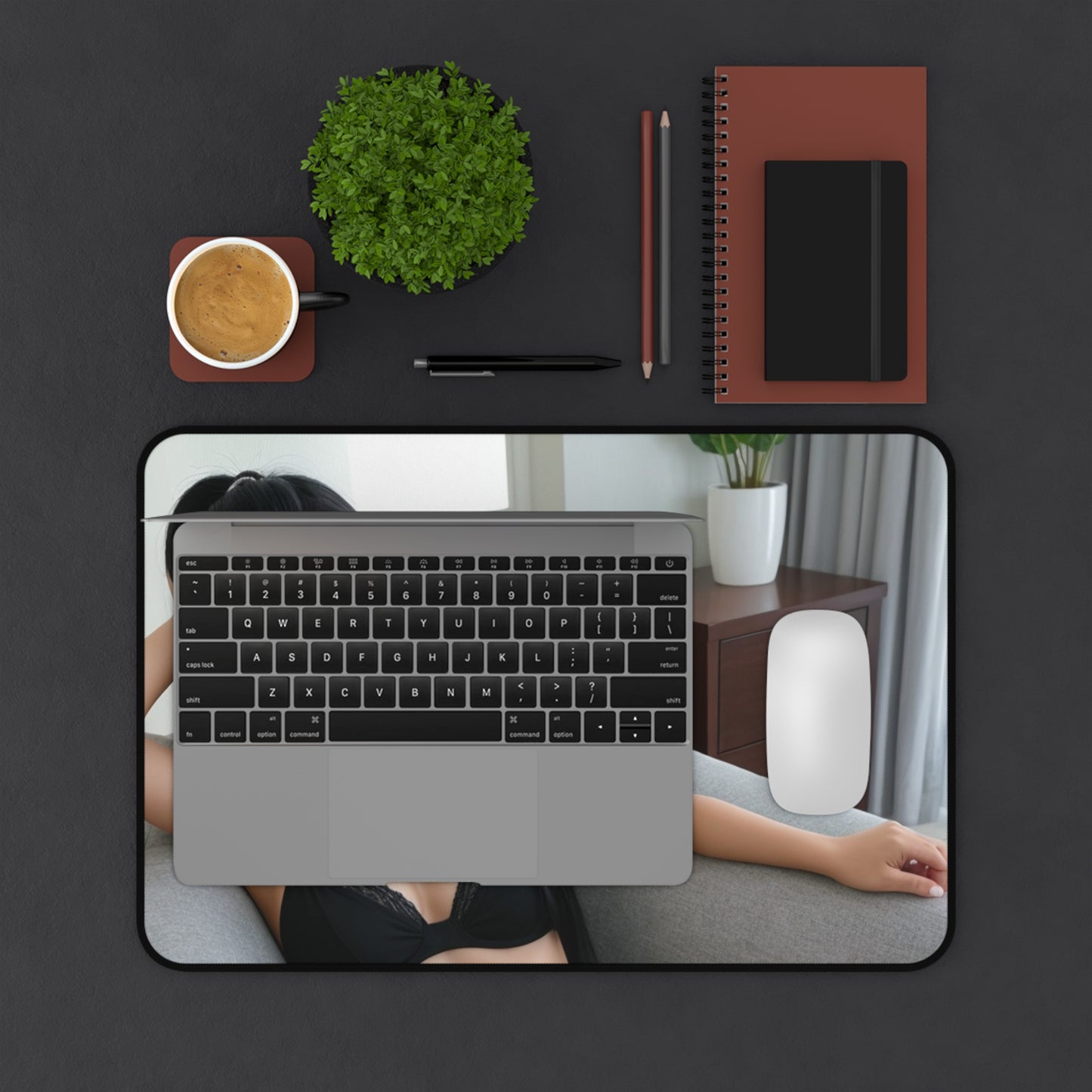 Chic Desk Mat for Stylish Workspaces, Personalized Desk Accessories, Home Office Decor, Unique Gifts for Her, Modern Desk Protector