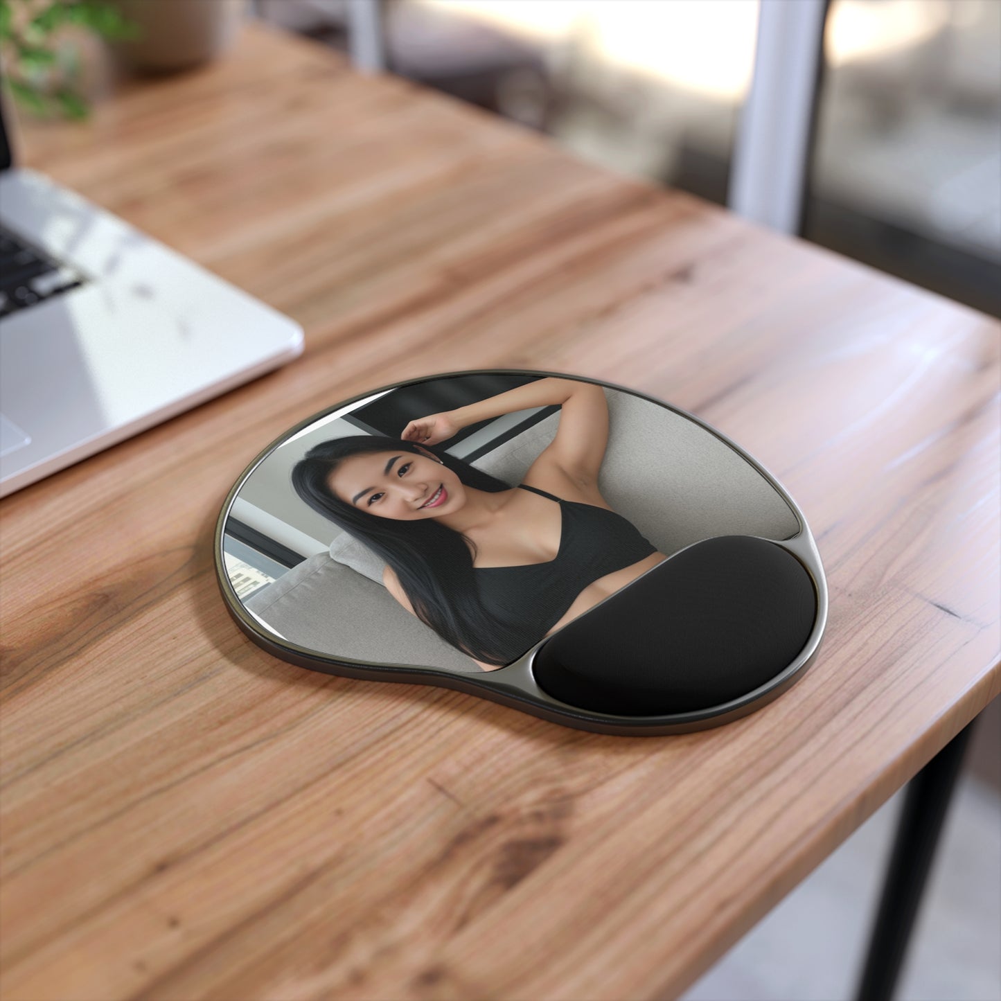 Personalized Mouse Pad with Wrist Rest, Desk Accessory, Gamer Gift, Home Office Decor, Ergonomic Mousepad