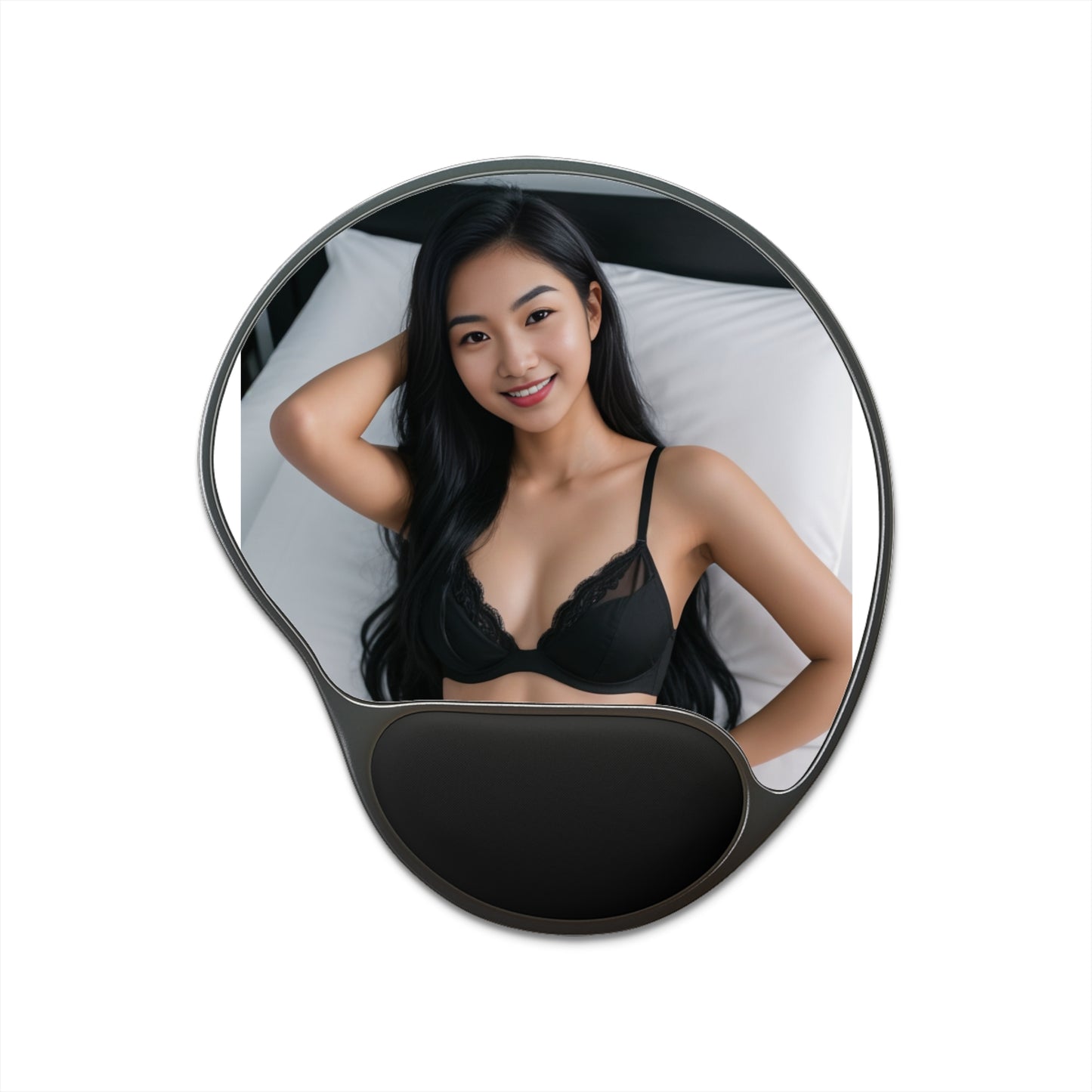 Mouse Pad with Wrist Rest Featuring Seductive Design, Perfect Gift for Office Enthusiasts, Ergonomic Desk Accessories, Work from Home [...]