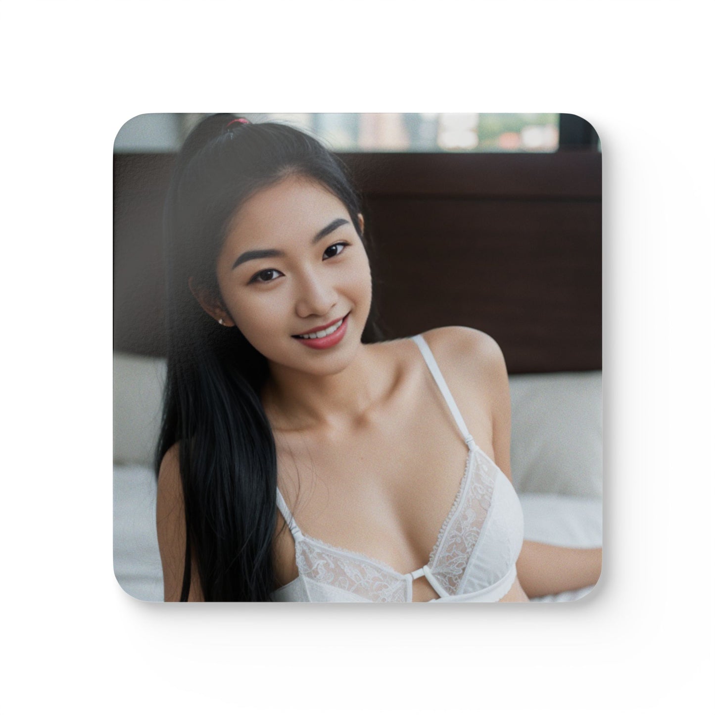 Corkwood Coaster Set - Natural Cork Drink Coasters, Rustic Home Decor, Eco-Friendly Housewarming Gift, Kitchen Accessories, Table Protectors