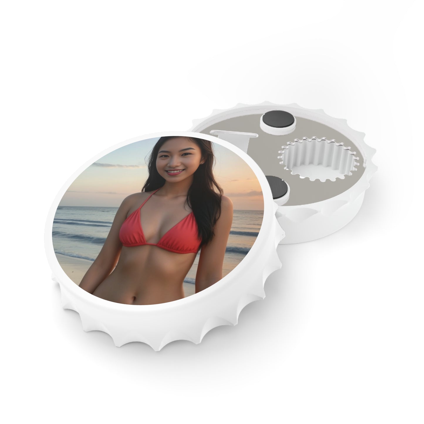 Beach Vibe Bottle Opener | Tropical Summer Party Accessory, Gift for Him, Barware, Beach Lover, Fun Cocktails